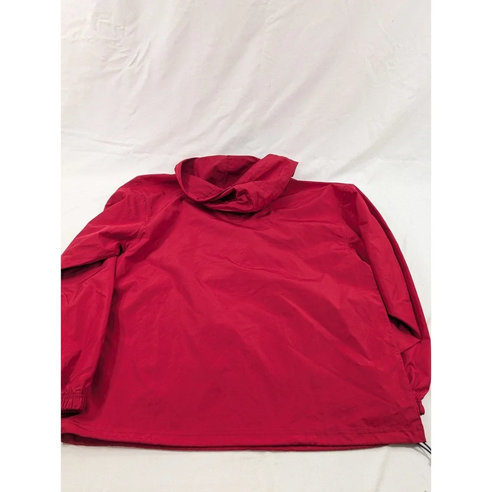 Arkansas University Razorbacks NCAA Sports‎ Windbreaker Jacket Anorak Red Medium - Picture 8 of 8